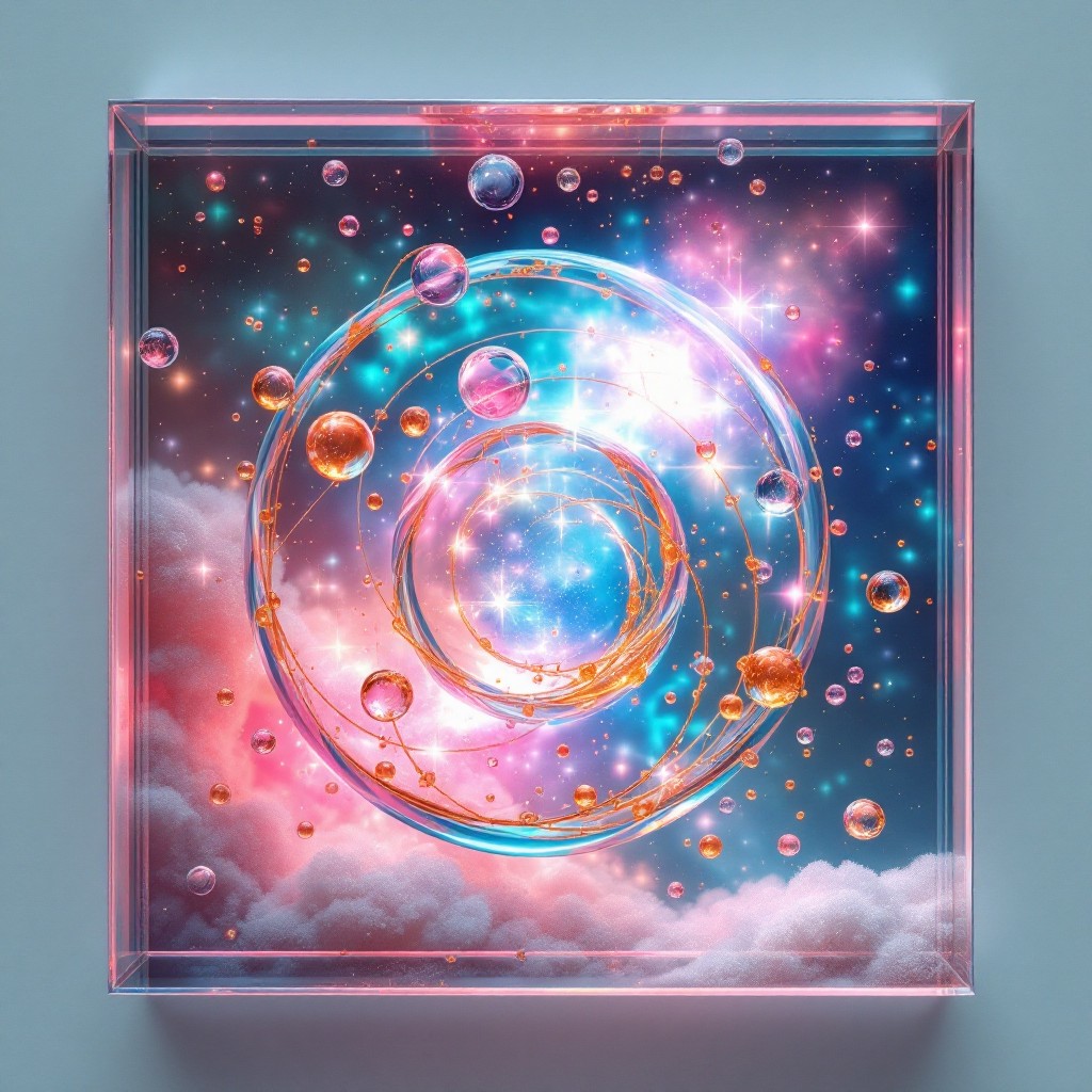 Free Cosmic Bubble Universe Image - Bubbles, Cosmic, Galaxies ...