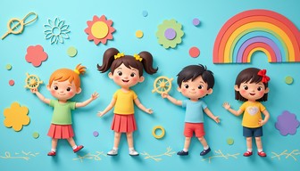 Free Colorful Learning Fun Image - Colorful, Children, Cartoon ...
