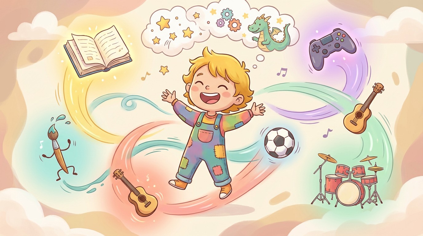 Multiple Task Real Children Free Multitasking Magic Child Image - Child, Multitasking, Illustration ...