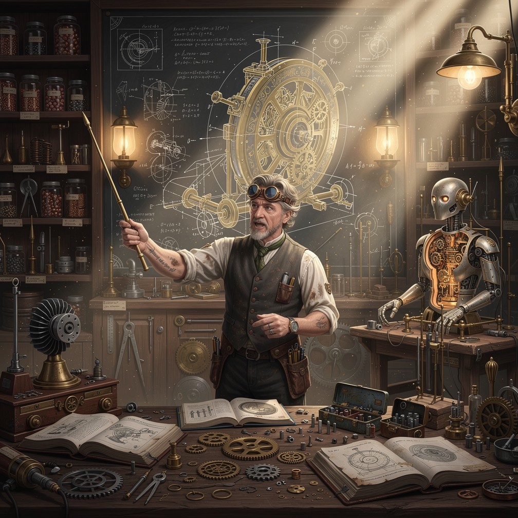 Free Steampunk Inventor Workshop Image - Steampunk, Inventor, Victorian ...