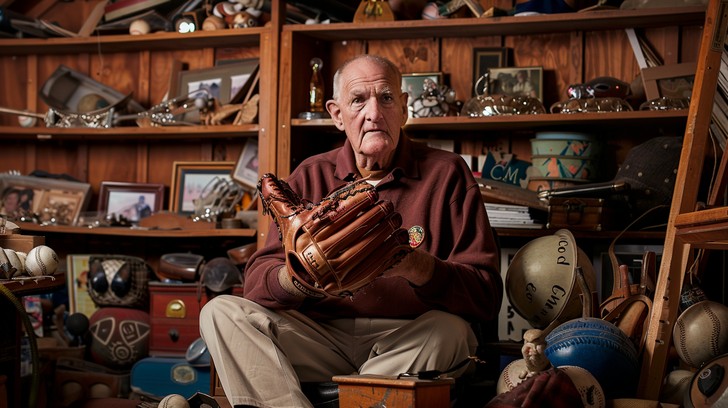 Download Sports Memorabilia Collector Image - Elderly, Man, Sports ...