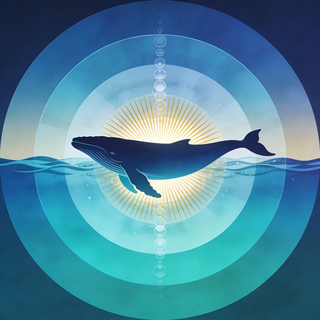 Whale Color Gradient Free Oceanic Whale Harmony Image - Whale, Ocean, Gradient | Download at ...