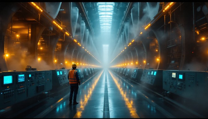 Free Power Plant Corridor Image - Industrial, Power, Engineering ...