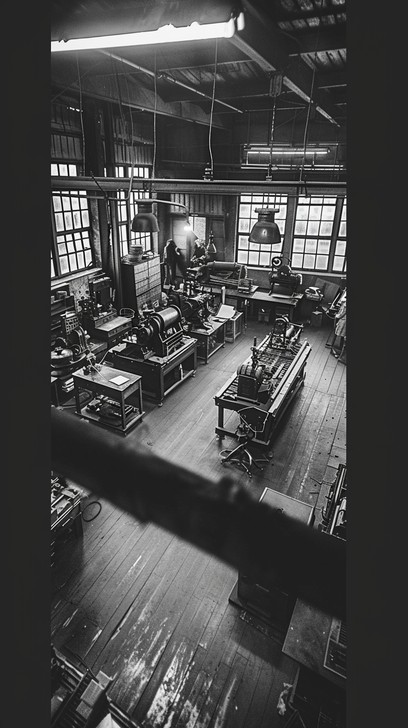 Free Vintage workshop interior Image - Vintage, Workshop, Industrial ...
