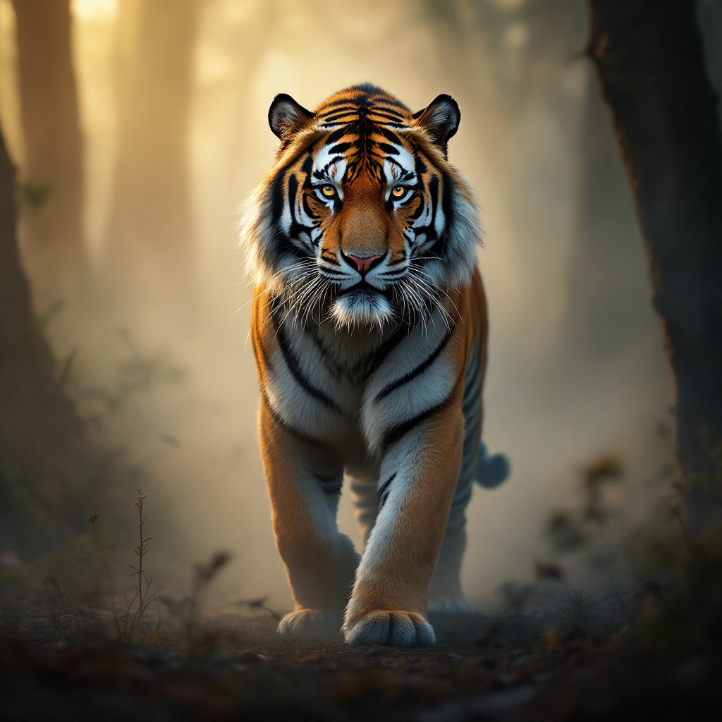 Free Majestic Tiger Emerges Image - Tiger, Wildlife, Predator ...