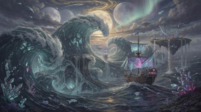 Free Surreal Ocean Fantasy Image - Fantasy, Surreal, Ocean | Download ...