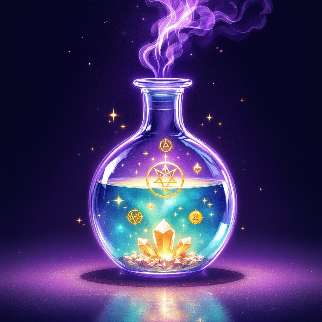Free Mystical Potion Bottle Image - Potion, Alchemy, Mystical ...