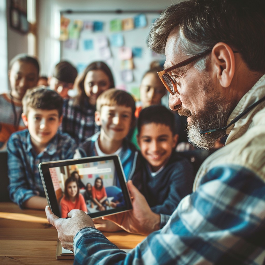 Free Interactive Learning Session Photo Education Technology