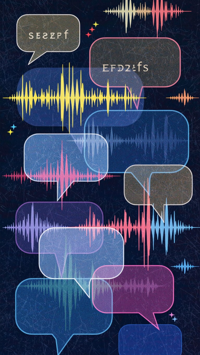 Free Vibrant Sound Visualization Image - Communication, Soundwaves ...