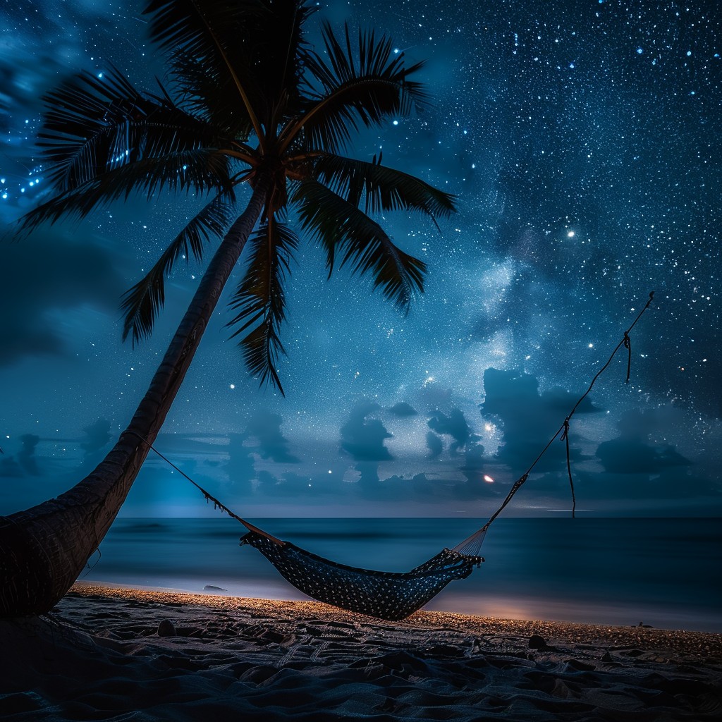 Free Starry Beach Night Image - Starry, Beach, Night | Download at ...