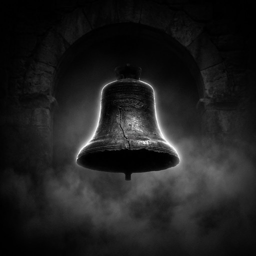 Free Moonlit Bell Silhouette Image - Bell, Ancient, Weathered ...