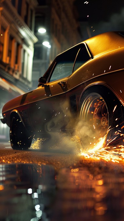Free Drifting street racer Image - Car, Night, Racing | Download at ...