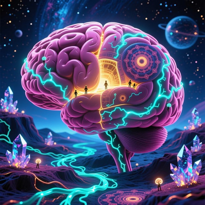 Free Cosmic Brain Universe Photo Brain, Cosmic, Surreal Download at