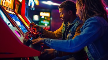 Free Arcade Fun Together Image - Couple, Arcade, Game | Download at ...