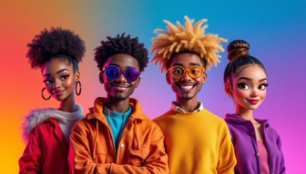 Free Vibrant Diverse Personalities Image - Diversity, Fashion, Colorful ...