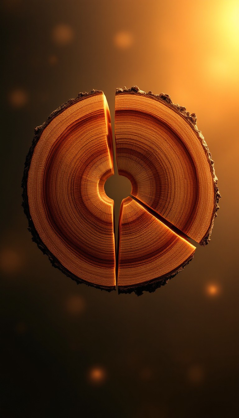 Free Floating Tree Rings Image - Wood, Rings, Tree | Download at StockCake