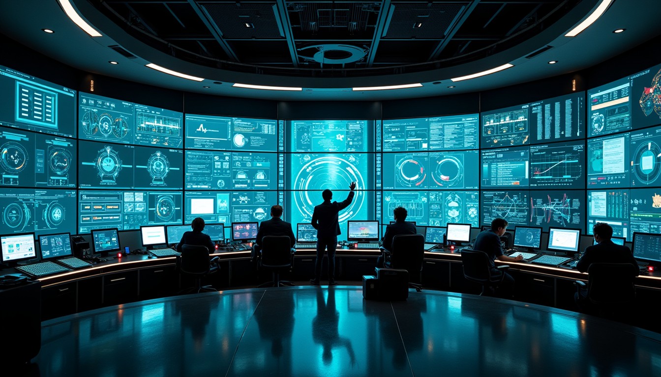 Free Command Center Operations Image - Command, Control, Futuristic ...