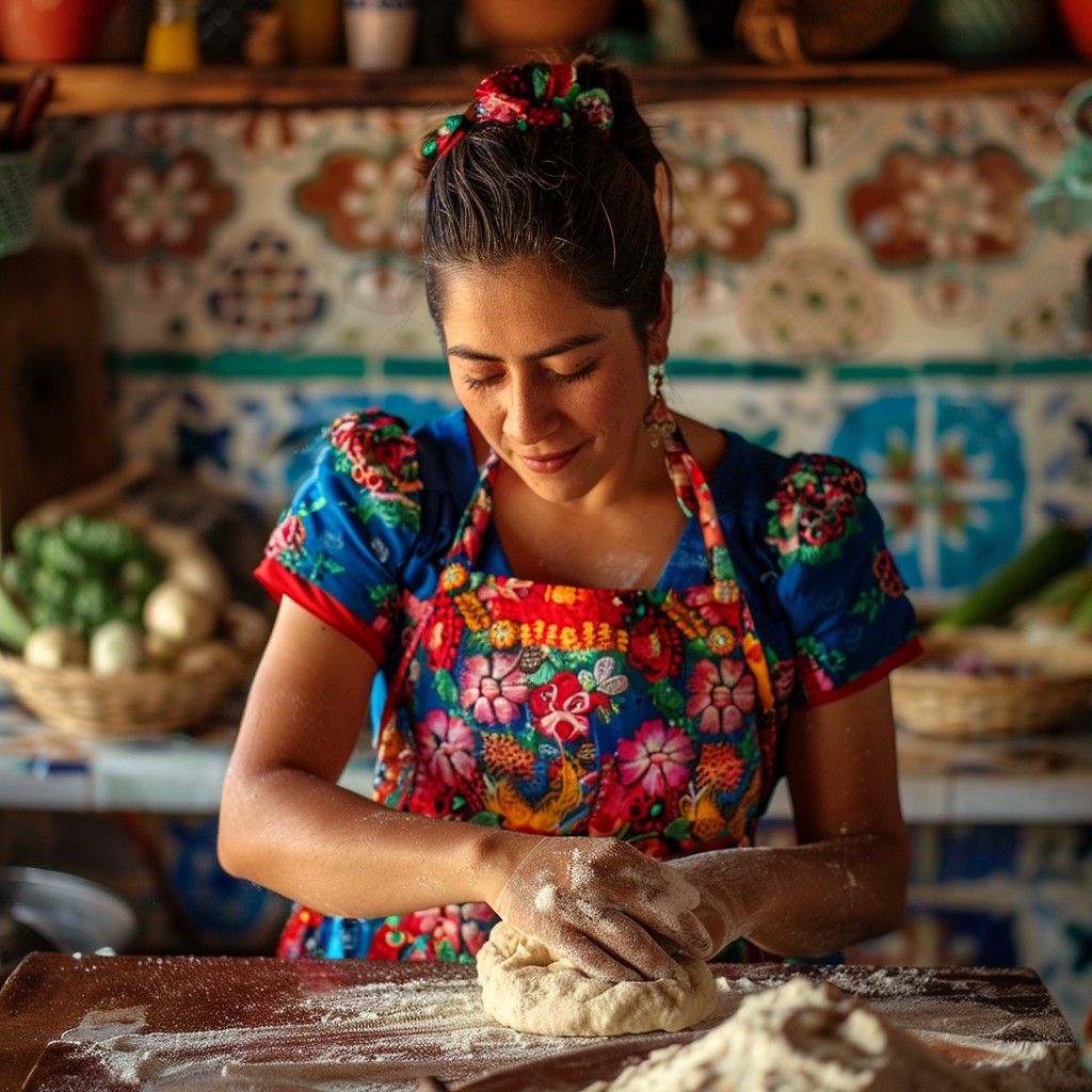 Free Traditional Cooking Scene Image - Woman, Cooking, Traditional ...