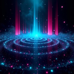 Free Neon Sound Waves Image - Cyberpunk, Neon, Soundwaves | Download at ...