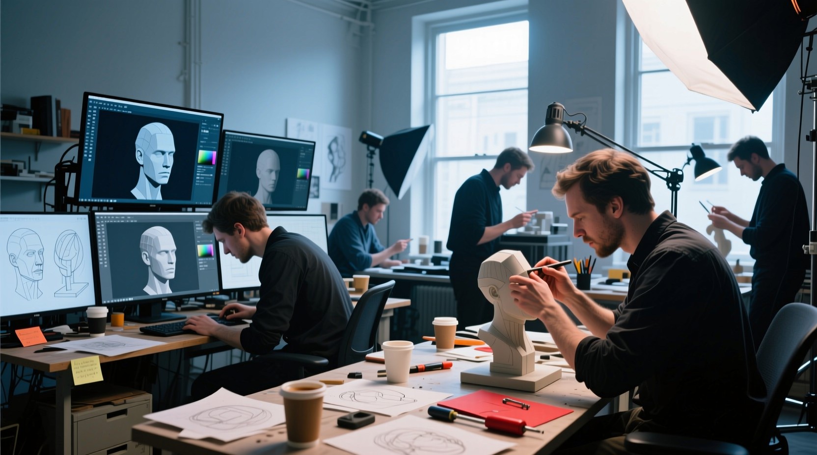 Free Creative Studio Workflow Image - Studio, Workspace, Team ...