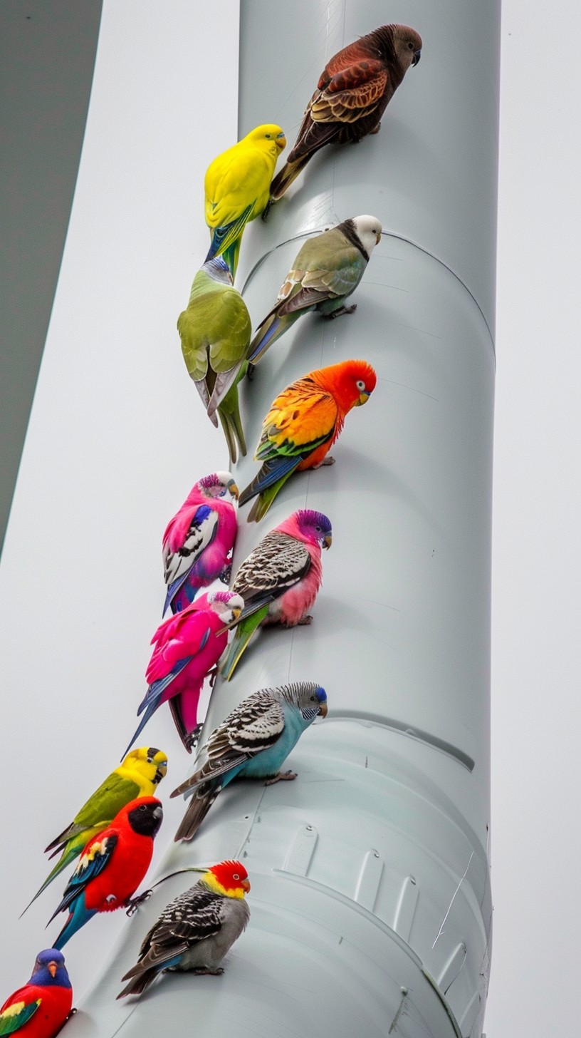 Free Colorful Perched Birds Image - Birds, Colorful, Art | Download at ...