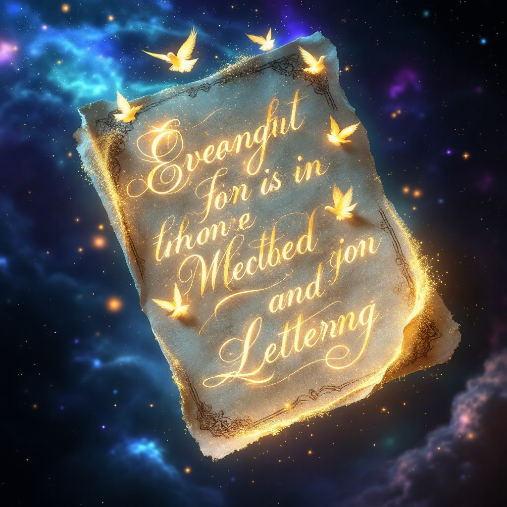 Magic Magically Written Free Magical Letter Transformation Image - Letter, Magical, Glowing ...
