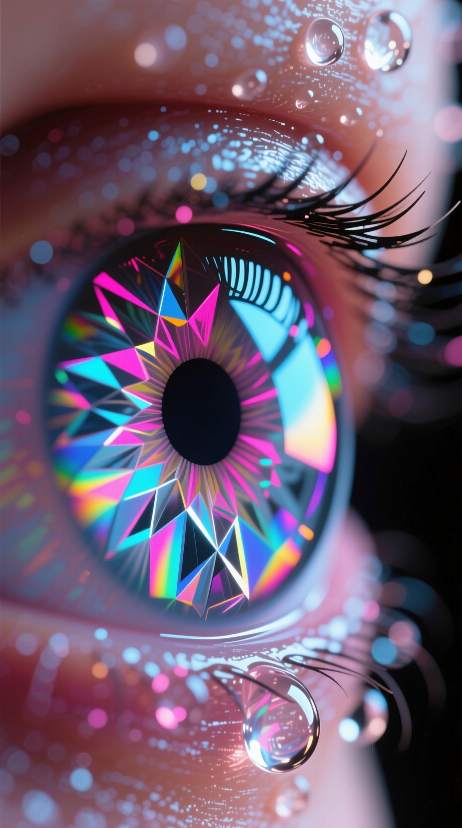 Free Rainbow Eye Vision Image - Eye, Iris, Rainbow | Download at StockCake