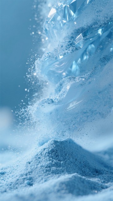 Free Powder Blue Tranquility Image - Crystalline, Blue, Ethereal ...