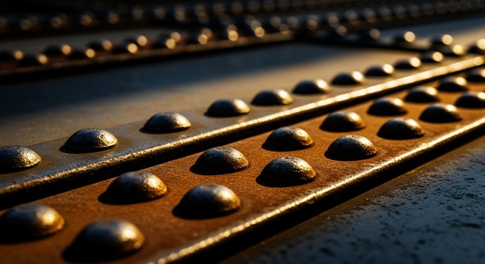 Free Weathered industrial rivets Image - Rivets, Metal, Industrial ...