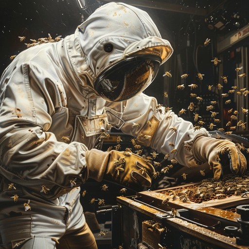 Free Beekeeper at Work Image - Beekeeper, Bees, Hive | Download at ...
