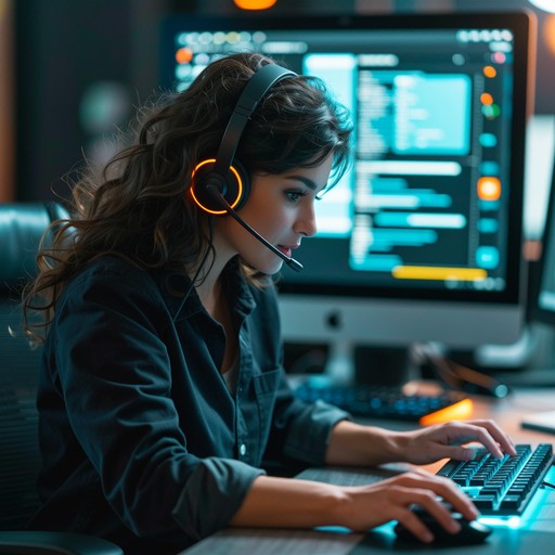 Free Call Center Concentration Image - Operator, Headset, Professional ...