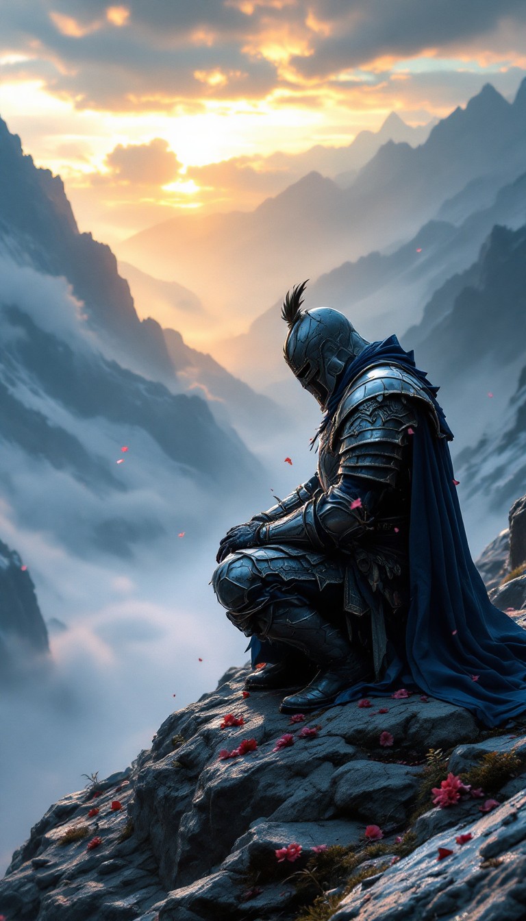 Free Solitary Knight Prays Image - Warrior, Knight, Armor | Download at ...