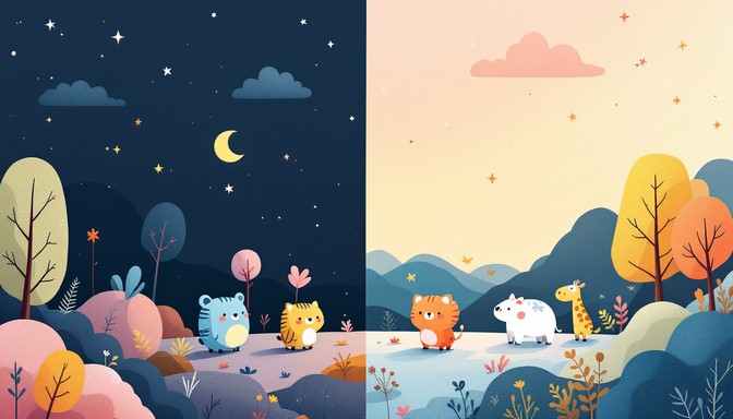 Free Day Meets Night Image | Download at StockCake