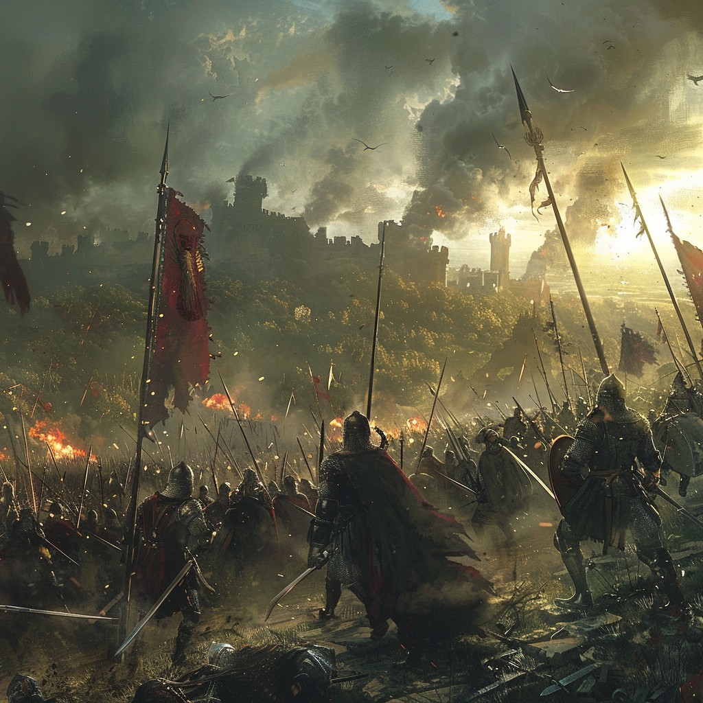Free Epic Battle Scene Image - Battle, Warriors, Stormy | Download at ...