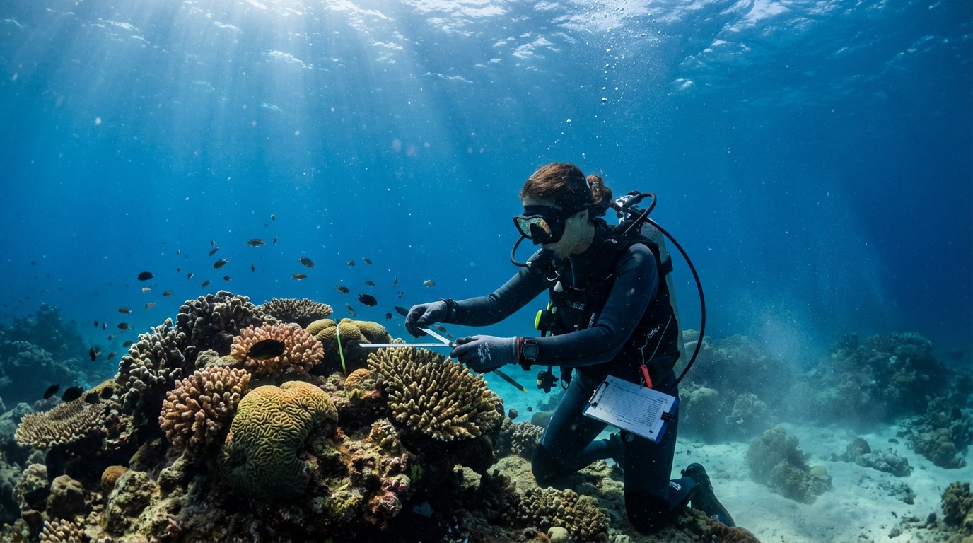 Free Ocean Conservation Scientist Image - Underwater, Ocean, Coral ...