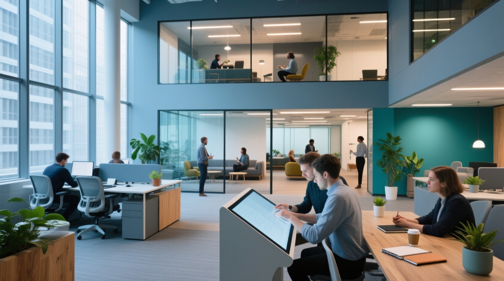 Free Dynamic Workspace Flow Image - Workspace, Modern, Office ...