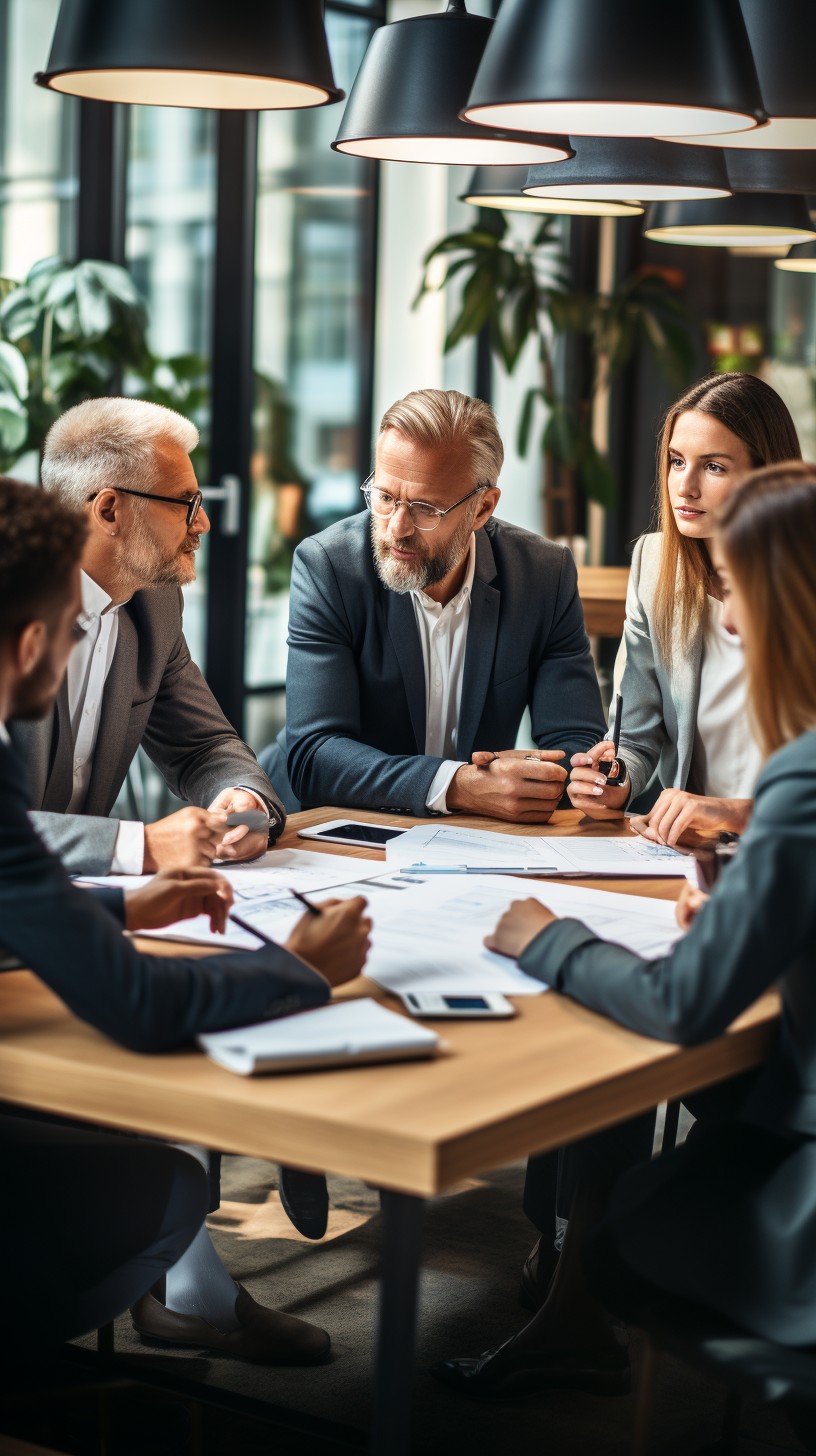 Free Corporate Meeting Discussion Image - Meeting, Business ...