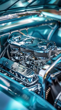 Free Polished Chrome Engine Image - Chrome, Engine, Vintage | Download ...