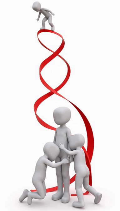 Free Ascending Through Connection Image - Teamwork, Ascension, Spiral ...