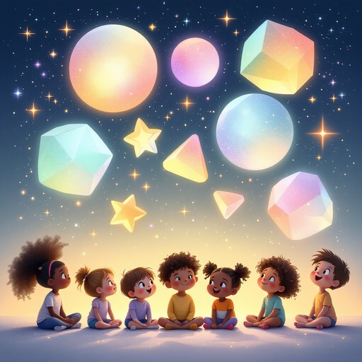 Free Magical Geometric Wonder Photo - Whimsical, Geometric, Luminous ...