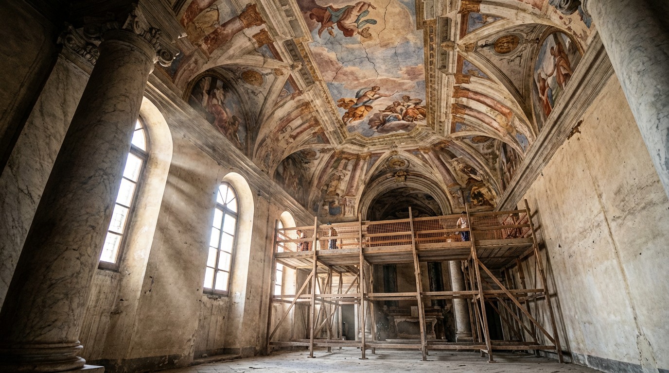 Free Renaissance Ceiling Restoration Image - Renaissance, Fresco ...