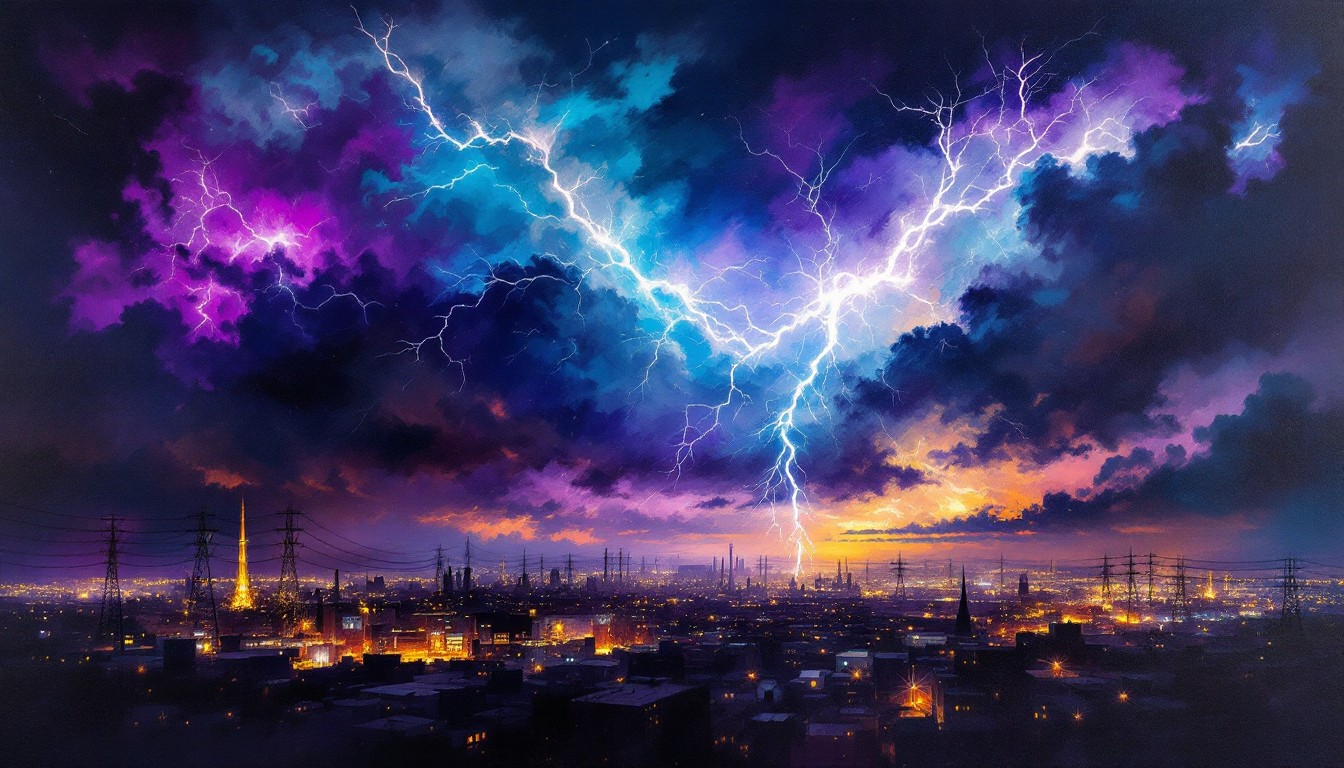 Free Electric Storm Night Image - Storm, Lightning, Thunderstorm ...