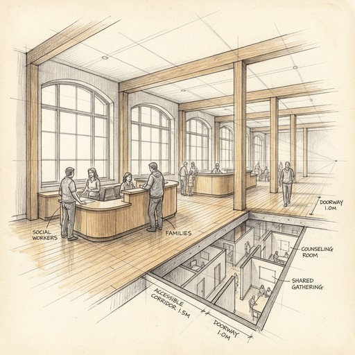 Free Community Services Architecture Image - Architecture, Sketch ...