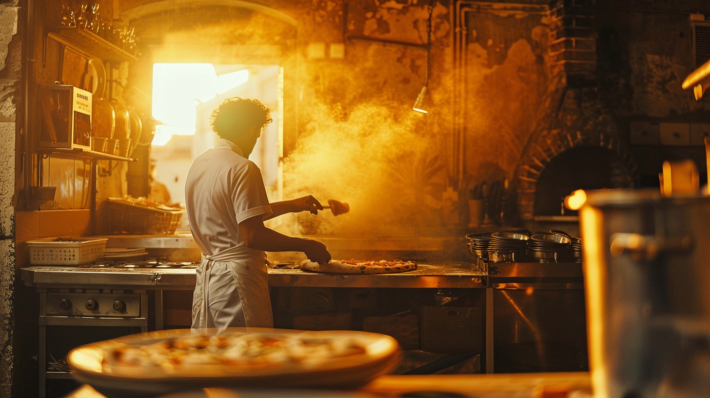 Free Bustling kitchen cook Image - Chef, Pizza, Baking | Download at ...
