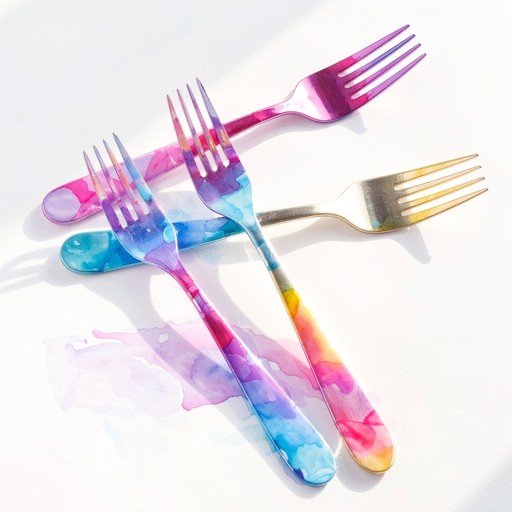 Free Colorful Fork Patterns Image - Forks, Colorful, Abstract ...
