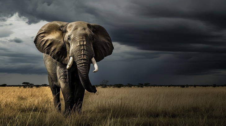 Free Majestic Elephant Presence Image - Elephant, Wildlife, Nature ...