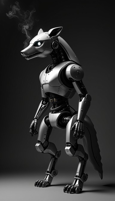 Wolf Like Machine Free Mechanical Wolf Profile Image - Wolf, Robot, Mechanical | Download ...