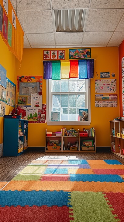 Colorful Classes Free Colorful classroom activity Image - Children, Classroom, Education ...