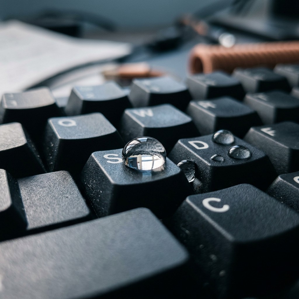 Liquid Keyboard Free Liquid Keyboard Art Image - Keyboard, Water, Droplets | Download ...