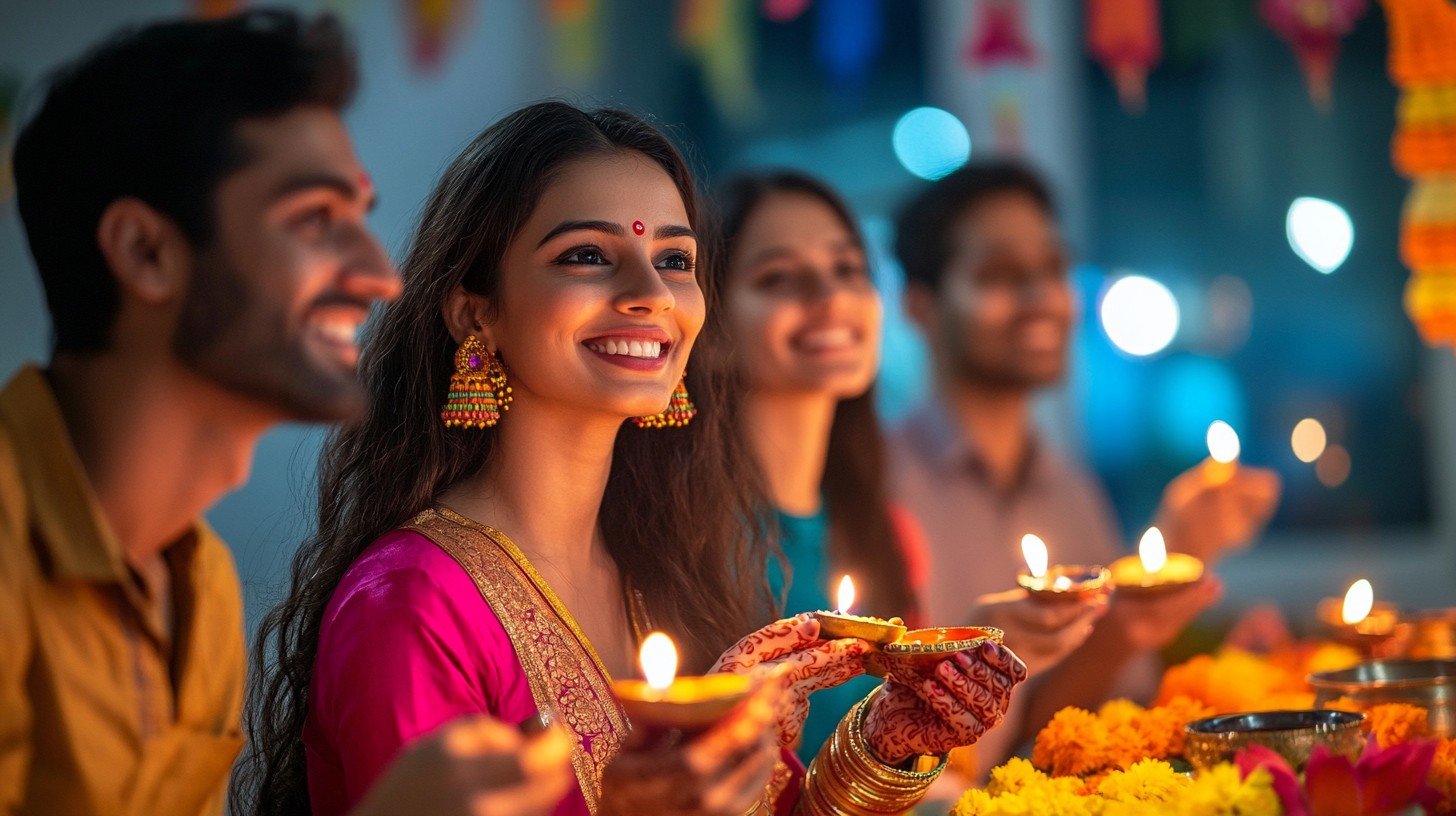 Fest Meaning Free Festive Candlelight Gathering Image - Friends, Celebration ...